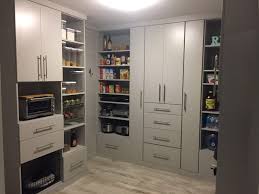 We provide custom made pantry units and cupboards for our customers in ireland. Pantry Coastal Closets And Showers Custom Pantries