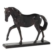 Figura Decorativa Caballo Efecto Oxido De Resina Al 33 Cm Caliste Maisons Du Monde Objet Deco Maison Cheval Deco Maison Du Monde