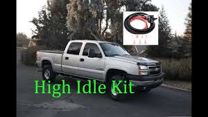 To enable the fast idle system, press and release the cruise control on/off button and ensure that the switch indicator light is lit. Bd Diesel High Idle Kit Install 2007 Lbz Duramax Youtube
