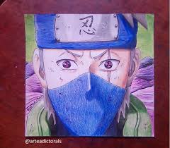 Start drawing naruto with a pencil sketch. Drawing To Hatake Kakashi Naruto Shippuden Steemit