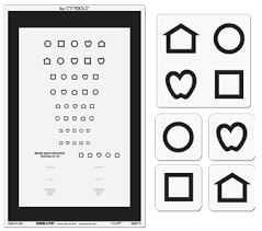 Comprehensive Lea Eye Chart Snellen Chart For Toddlers