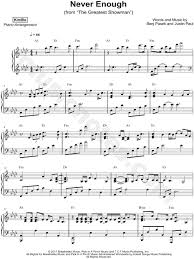Kimbo Never Enough Sheet Music Piano Solo In Ab Major Download Print Piano Sheet Music Sheet Music Piano Chords