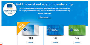 Click renew my membership button. How To Get A Sam S Club Membership For 5 The Thrifty Couple
