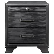 Shop 3 drawer nightstands in a variety of styles and designs to choose from for every budget. Global Furniture Jordyn Grey Jordyn Grey Ns Transitional 3 Drawer Nightstand With Jewelry Tray Drawer Corner Furniture Nightstands