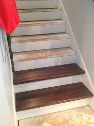 Quick And Easy From Carpet Stairs To Wood Diy Hack Diy Stairs Stairs Makeover Diy Staircase