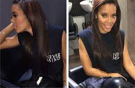 I haven't gotten it installed yet. Angela Simmons Reveals Natural Hair On Instagram After A Fresh Flat Ironagain