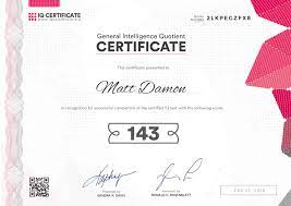 Matthew paige damon (/ ˈ d eɪ m ə n /; Pin On Iq Certifications