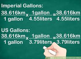 3 Ways To Convert Mpg To Liters Per 100km Wikihow