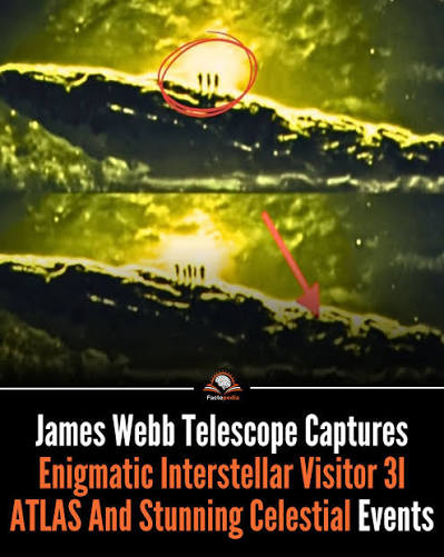 A visitor from the depths of space has silently arrived, and the James Webb  Telescope has captured it in all its enigmatic glory. 3I/ATLAS, a  mysterious interstellar object, drifts into our solar