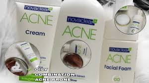 The cosmetic lightens discolorations, spots and freckles, brightening the skin tone. Novaclear Acne Prone Oily And Combination Skincare Review Youtube