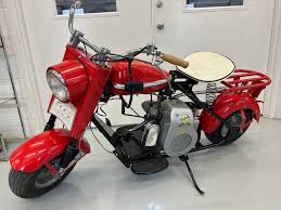 Image result for Red 1961 Motorcycle