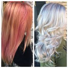 Blonde hair looks butter blonde hair baby blonde hair bright blonde hair ice blonde girls short haircuts pinterest hair hair day gorgeous hair. Faded Pink To Hot Ultra Light Blonde Light Pink Hair Pink Blonde Hair Light Blonde