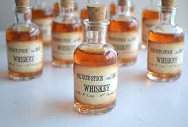Whiskey Wedding Favors 1920s Theme Whiskey Wedding Favors Whiskey Wedding Art Deco Wedding Favors