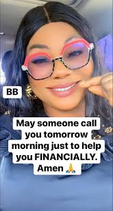 May someone call you tomorrow morning just to help you FINANCIALLY. Amen 🙏