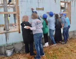 Habitat of Benton County and Build with Strength kick off home build