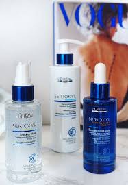 L'oreal serioxyl serum for hair fullness 90 ml care serum instant hair fullness gives more suppleness strengthening and resilience pay attention to my other auctions, it is worthwhile and may save postage! Buy L Oreal Professionnel White Serioxyl Thicker Hair Serum For Thin To Fine Hair 90ml For Women In Mena Worldwide