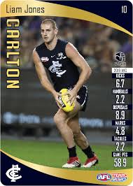 Make your own footy card. 2020 2020 Afl Teamcoach 2020 Afl Teamcoach Gold Code Cards 2020 Afl Teamcoach Gold Card 010 Liam Jones Footy Cards Afl Nrl Sports Trading Cards