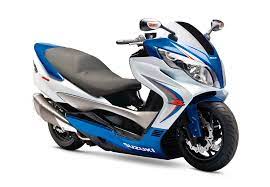 Suzuki Gsx-r Series Inspires Burgman Concept Scooter Top Speed Suzuki Scooter Bike Scooter