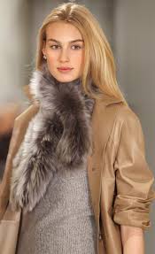This Ralph Lauren Collection Glamorous Pull Through Shearling Scarf Is Made In The Usa Fashion Fabulous Clothes Designer Ralph Lauren