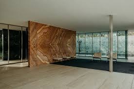 German pavilion), designed by ludwig mies van der rohe and lilly reich, was the german pavilion for the 1929 international exposition in barcelona, spain. The Barcelona Pavilion By Ludwig Mies Van Der Rohe Is A Textural Delight Ignant