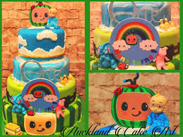 The coco melon theme cakes for your little one's special birthday! Birthday Cakes Baby Boys Age 1 2yrs Auckland Cake Art
