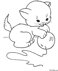 raskraska kotenok s klubkom nitok raskraski koty koshki i kotyata raskraski knizhka raskraska besplatnye raskraski