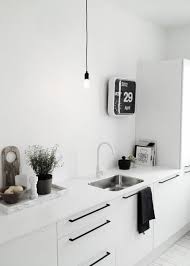 Decoration De Cuisine Noir Et Blanc Blanc Cuisine Decoration Decorationchambre Decorationcocooning Decor Witte Keuken Keuken Interieur Keuken Renovaties