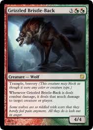 The gentle giant wolf lady is darious096's character kara, and the human is his character andrew. Pin By Jake Bogensberger On Magic Cards Magic The Gathering Cards Magic Cards Magic The Gathering
