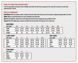 Performance And Athletic Shorts Size Chart Dpm 2012