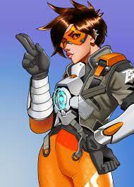 Desktop and mobile phone wallpaper 4k and 8k tracer overwatch 2 with search keywords tracer. Isaiah Nolan Overwatch 2 Fan Art Holiday Tracer