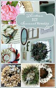 Thirteen Diy Seasonal Wreaths What Meegan Makes Seasonal Wreaths Diy Spring Wreath Wreaths