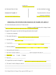 Our legal name change forms are available for individuals, families, newlyweds and divorcées. Petition To Change The Name Of An Adult Fill Online Printable Fillable Blank Pdffiller