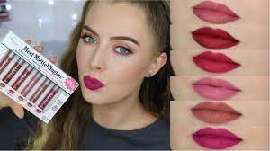 Metallic champagne liquid lip paint that dries matte leaving your lips vibrant for hours. Thebalm Meet Matt E Hughes Long Lasting Liquid Lipsticks Lip Swatches Part 3 Beauty District Youtube
