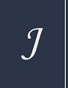 Amazon.com: J: Elegant Monogram initial Alphabet letter J notebook ...