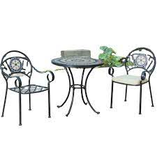5% coupon applied at checkout. Limited Time Discount Garden Furniture 3 Piece Bistro Set Kd Mosaic Table Chairs Buy Outdoor Furniture Small Space Decoration Furniture Patio Furniture Product On Alibaba Com