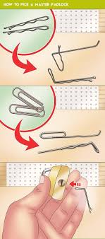 How To Pick A Master Lock With A Bobby Pin How To Pick A Master Padlock You Wanna Know How Picking Locks Bobby Pins Padlock Pin Lock