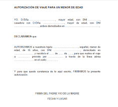 Conoce los requisitos necesarios y permiso para viajar a salta y armar las vacaciones al norte argentino. Ejemplo De Carta De Autorizacion Para Viajar Modelos De Carta