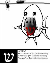 Shin The 21st Hebrew Letter Is The Letter Of Fire And Transformation Shin Literally Means Tooth And Its Shape Is Hebrew Alphabet Hebrew Letters Learn Hebrew