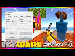 An automatic clicker for roblox is a software that helps you to click automated. Autoclicker In Skywars Op Youtube