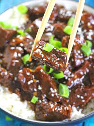 Heat a large cast iron frying pan on high heat. Instant Pot Mongolian Beef Recipe Video Sweet And Savory Meals