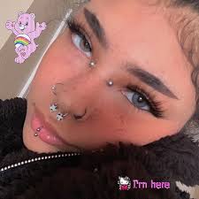 i feel stress free happy for the 1st time in years lame i have a lot of free time now so i want to b face piercings piercings