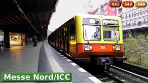 It runs from station warschauer straße in kreuzberg to station uhlandstraße in berlin's district charlottenburg. Messe Nord Icc S41 S42 S46 S Bahn Berlin Db 485 481 Youtube