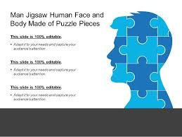 I will show you how to make a custom puzzle. Man Jigsaw Human Face And Body Made Of Puzzle Pieces Powerpoint Slides Diagrams Themes For Ppt Presentations Graphic Ideas