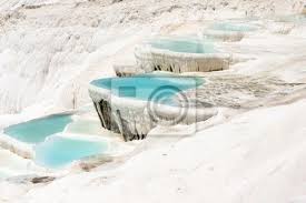 Naturliche Pools Pamukkale Turkei Leinwandbilder Bilder Tour Tourismus Kalzium Geologische Myloview De