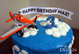 The idea for cake was given by the client. Cakes High Flying Planes And Ruffles