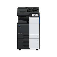 The network connectivity allows users to connect from their pc. Konica Minolta Bizhub C650i