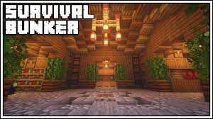 Welcome to my youtube channel where i upload minecraft tutorial videos. Minecraft Underground Survival Bunker Tutorial How To Build Youtube