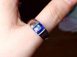 Blue Sapphire Men Ring Gems Gallery Mens Sapphire Ring Stone Ring Design Mens Engagement Rings Diamond