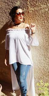 Pin By Marina Farid On صور لبس Fashion Off Shoulder Blouse Women S Top