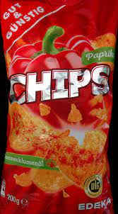 Paprika chips are also the only paprika. Paprika Chips Gut Gunstig 200 G